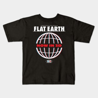 FLAT EARTH 3D Kids T-Shirt